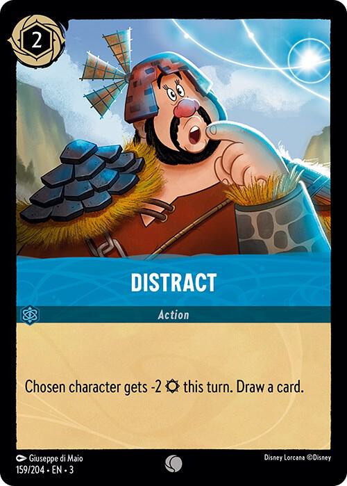 Distract 159/204 (Into the Inklands)  - Cold Foil