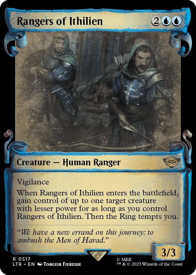 Rangers of Ithilien 517 (Universes Beyond: The Lord of the Rings: Tales of Middle-earth)  - Showcase Scroll