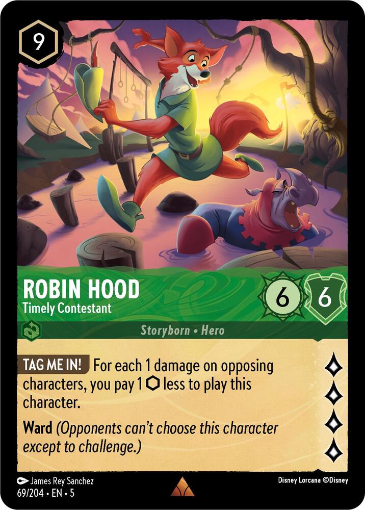 Robin Hood, Timely Contestant 69/204 (Shimmering Skies) 