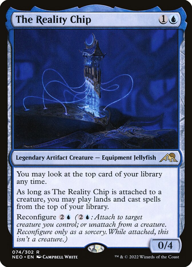 The Reality Chip 74 (Kamigawa: Neon Dynasty) 