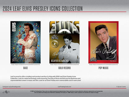 Elvis Presley Icons Collection Hobby Box (Leaf 2024)