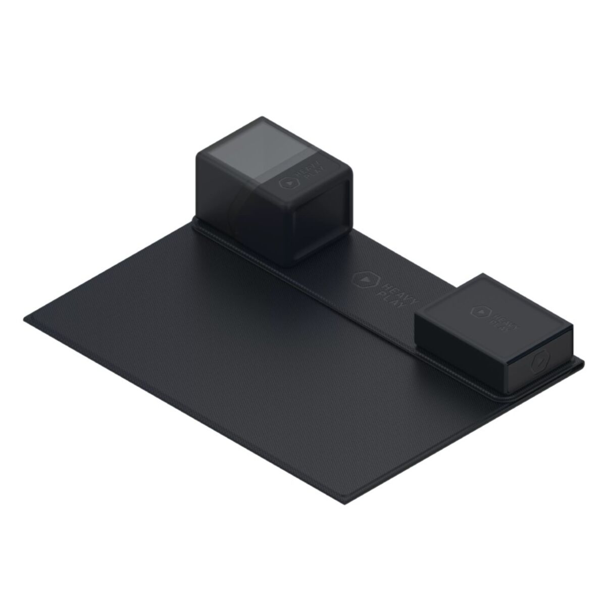 Heavy Play: ETB Playmat - Warlock Black - FOLDABLE GAMING MAT