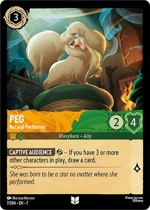 Peg, Natural Performer 7/204 (Archazia's Island) 