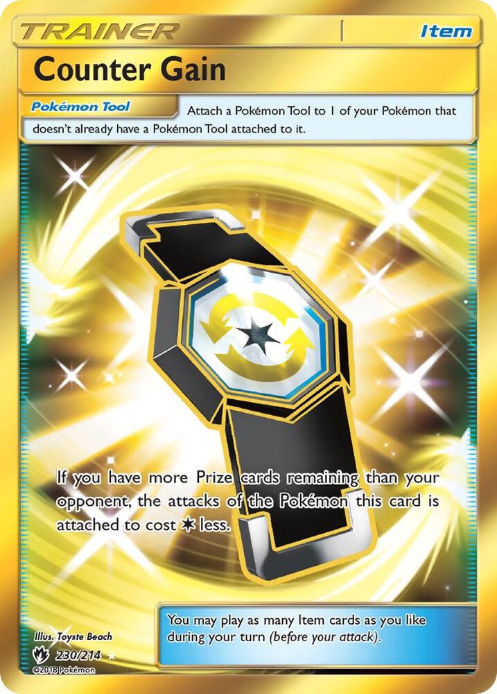 Counter Gain 230/214 (SM - Lost Thunder)  - Holofoil