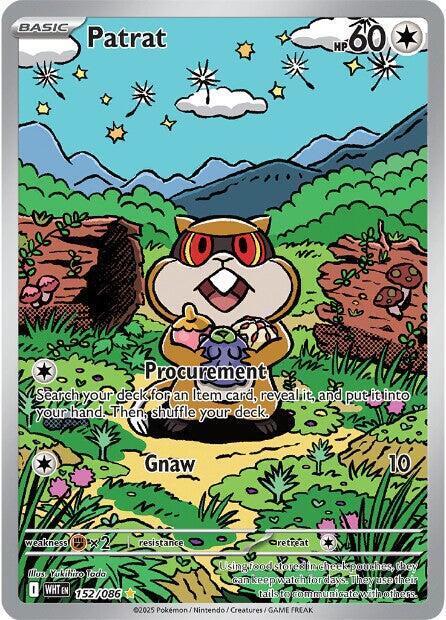 Patrat 152/086 (SV: White Flare)  - Holofoil