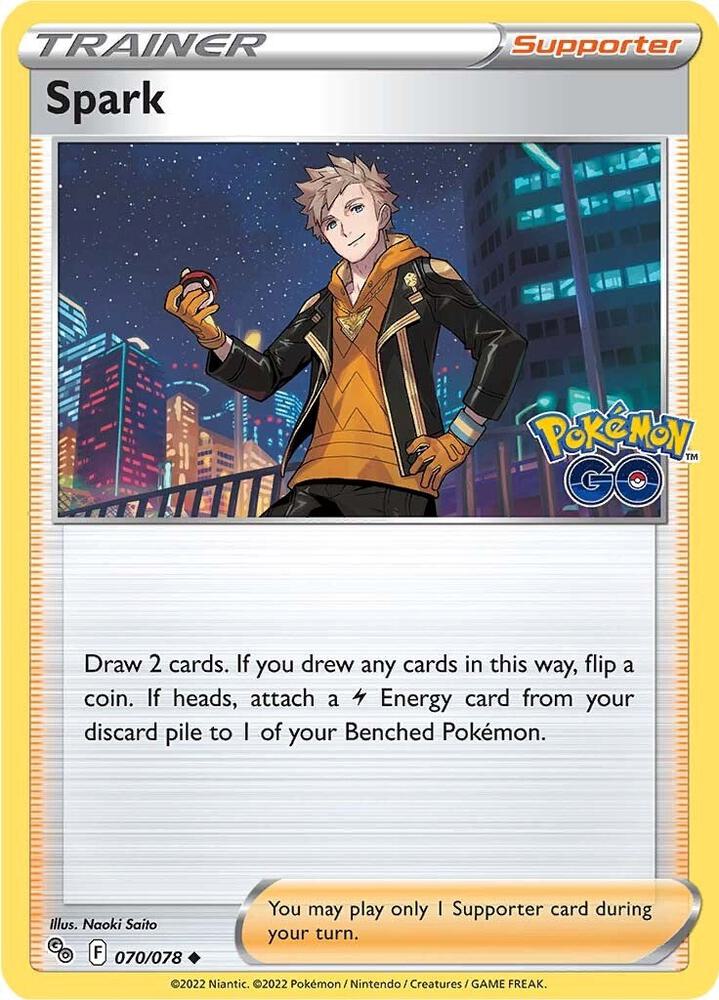 Spark 070/078 (Pokemon GO) 