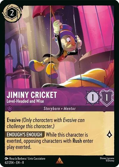 Jiminy Cricket, Level-Headed and Wise 62/204 (Reign of Jafar) 