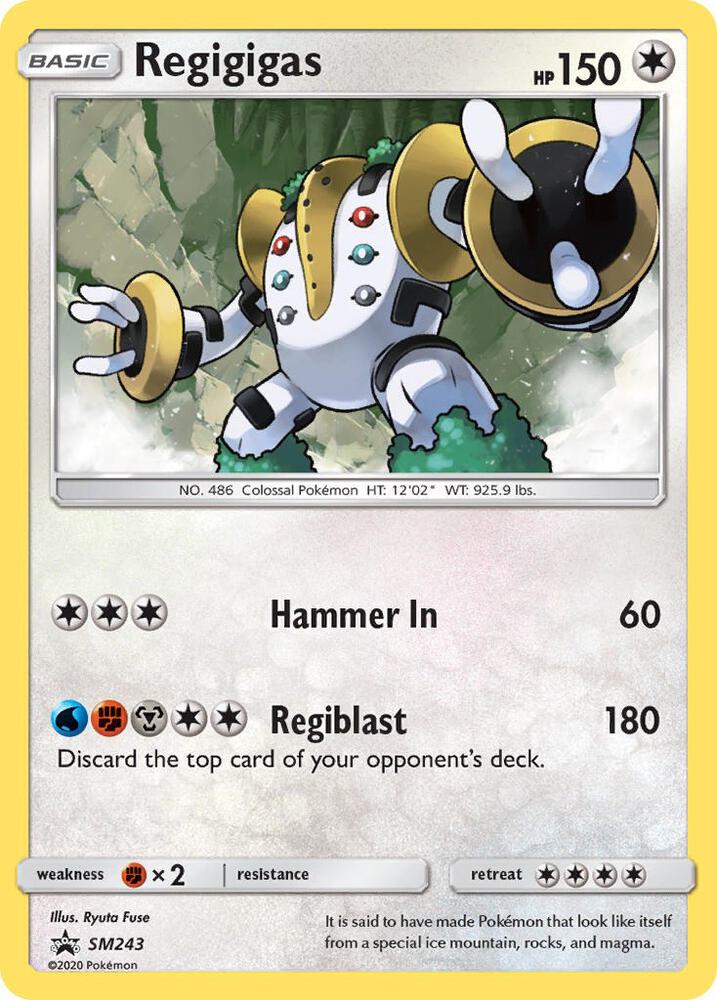 Regigigas SM243 (SM Promos)  - Holofoil