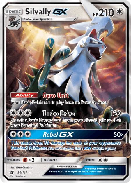 Silvally GX 90/111 (SM - Crimson Invasion)  - Holofoil