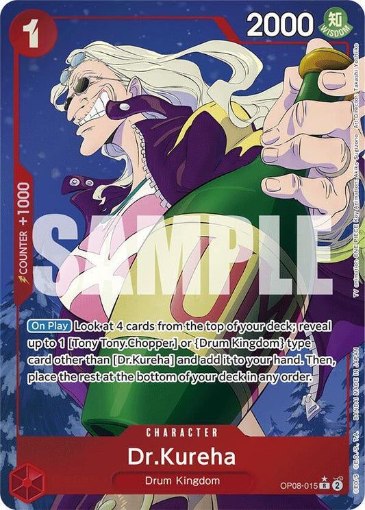 Dr.Kureha OP08-015 (Two Legends)  - Alternate Art Foil