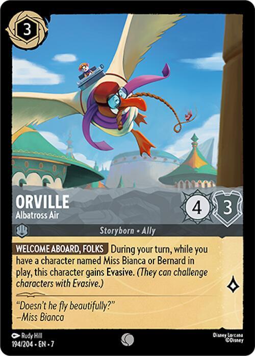 Orville, Albatross Air 194/204 (Archazia's Island)  - Cold Foil