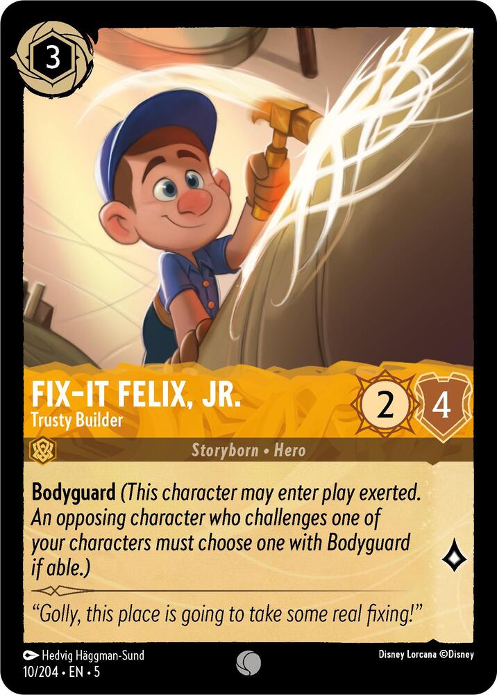 Fix-It Felix, Jr. Trusty Builder 10/204 (Shimmering Skies) 