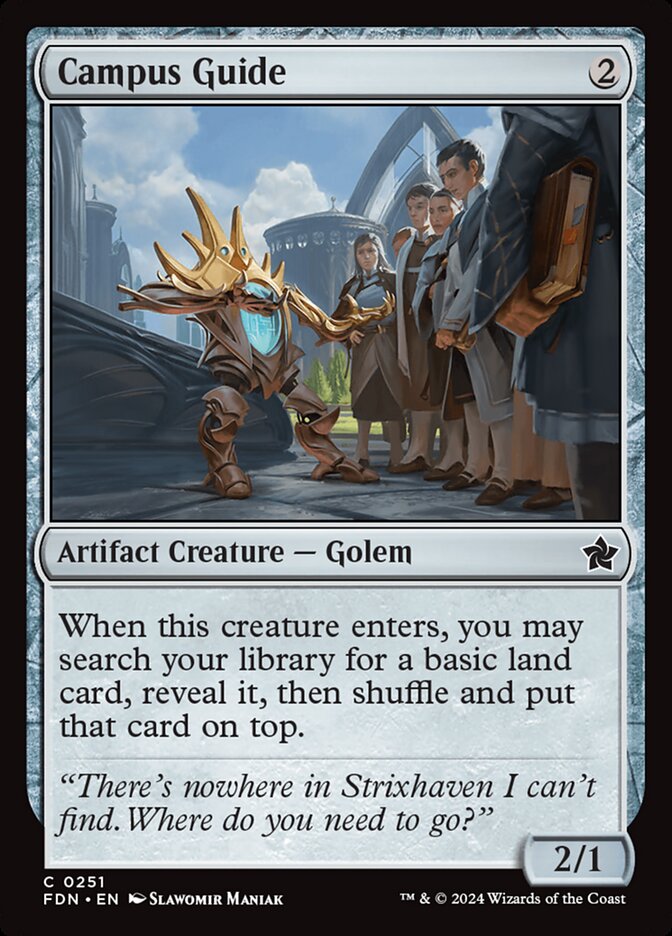 Campus Guide 251/291 (Foundations)  - Foil