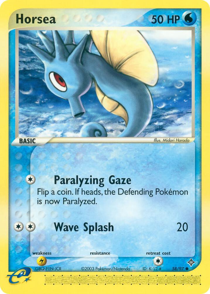 Horsea  58/97 (Dragon) 