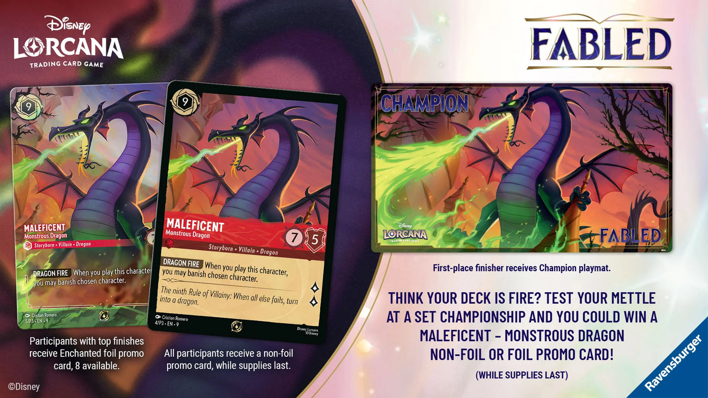 Disney Lorcana FABLED Store Set Championships - Saturday 18th October 2025