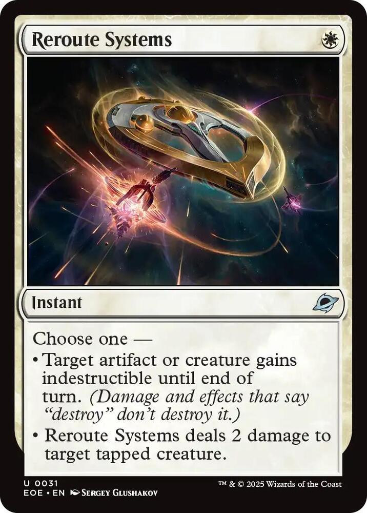 Reroute Systems 31 (Edge of Eternities)  - Foil