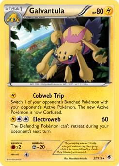 Galvantula 027/119 (Deck Exclusives)  - Holofoil