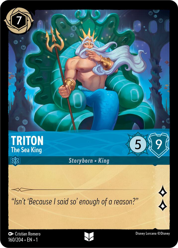 Triton, The Sea King 160/204 (The First Chapter)  - Cold Foil