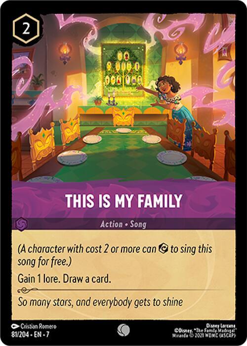 This Is My Family 81/204 (Archazia's Island)  - Cold Foil