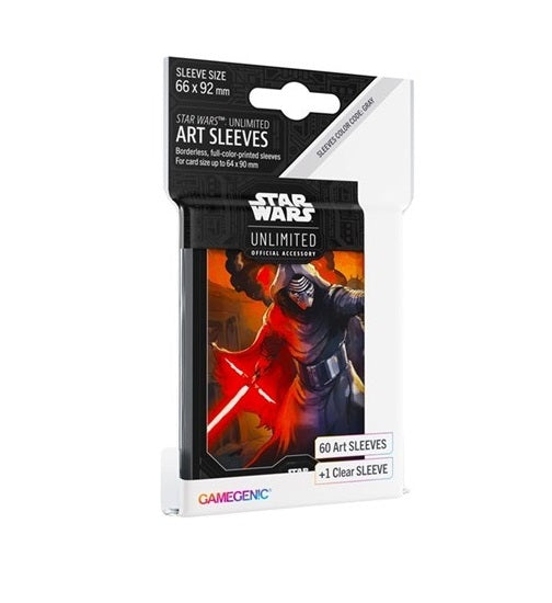 Star Wars Unlimited - Kylo Ren - Gamegenic Art Sleeves 66 x 92mm