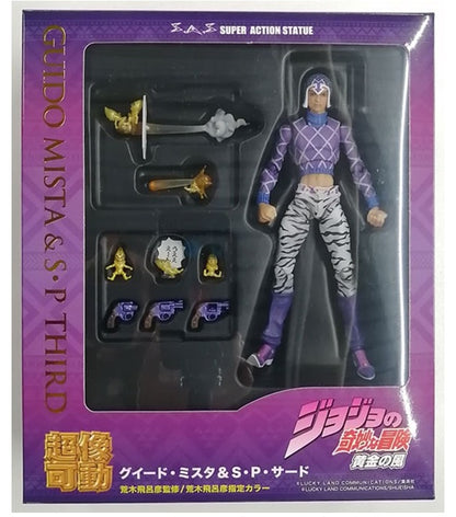JoJo's Bizarre Adventure - Part V - Guido Mista & Sex Pistols Third Figure Collectable Anime Figure