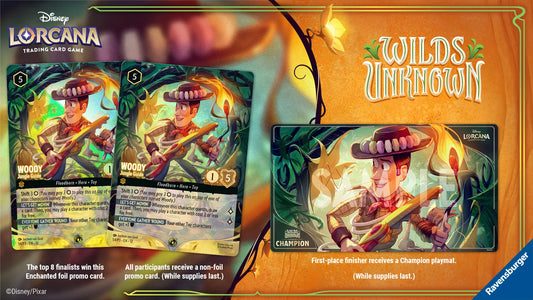 Disney Lorcana "WILDS UNKNOWN " Set 12 - Store Set Championships - Saturday 13th June 2026