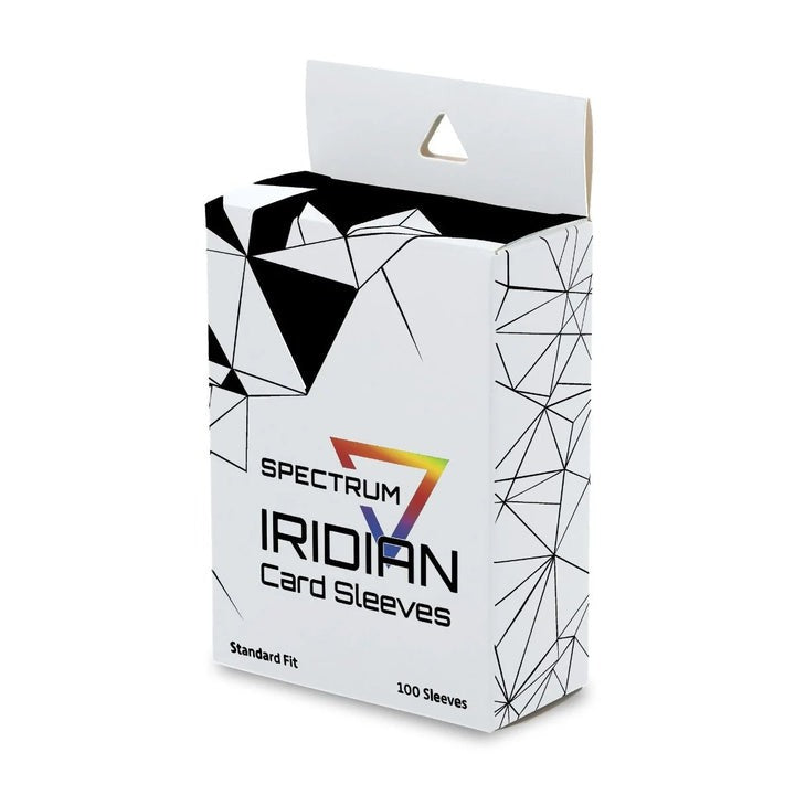 Spectrum IRIDIAN Card Sleeves - Black - Matte Finish - Standard Fit 100 Sleeves