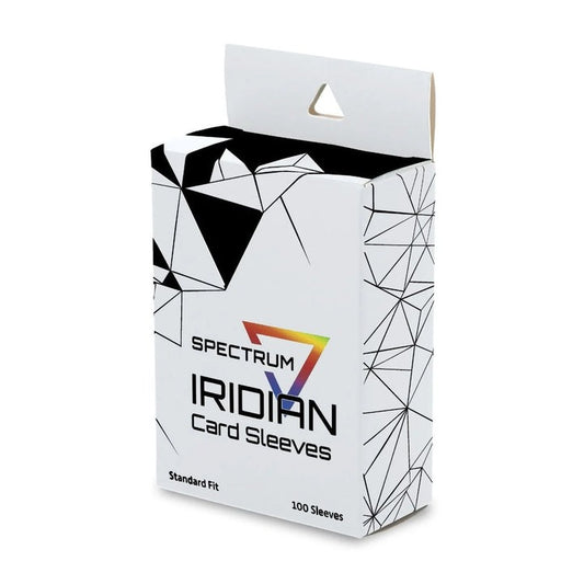 Spectrum IRIDIAN Card Sleeves - Black - Matte Finish - Standard Fit 100 Sleeves