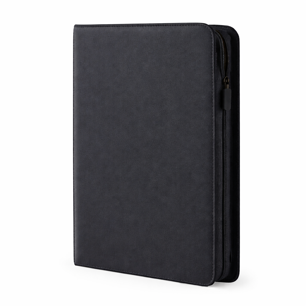 Jumbo Card Folder - Holds 40 Jumbo Cards - Pokemon, Sports, any TCG Cards - BLACK