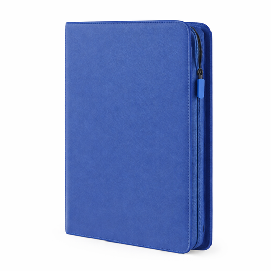 Jumbo Card Folder - Holds 40 Jumbo Cards - Pokemon, Sports, any TCG Cards - BLUE