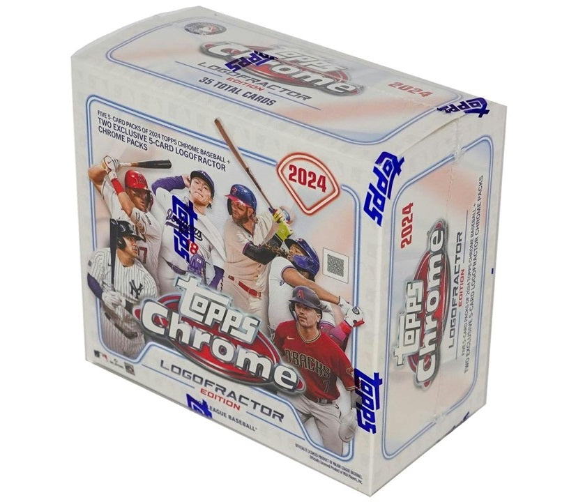 2024 Topps Chrome Logofractor Edition Baseball Box