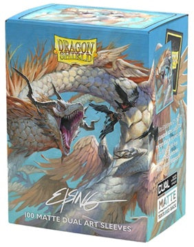 DRAGON SHIELD: BOXED 100 SLEEVES - MATTE - DUAL ART - EJSINGANDR