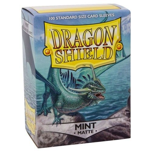 DRAGON SHIELD: BOXED 100 SLEEVES - MATTE - MINT