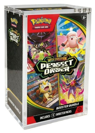 Acrylic Case Box - Pokemon TCG - NEW Booster Bundle Box Collector Case