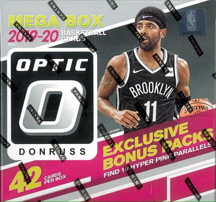 2019-20 Panini Donruss Optic NBA Basketball Mega 42-Card Box