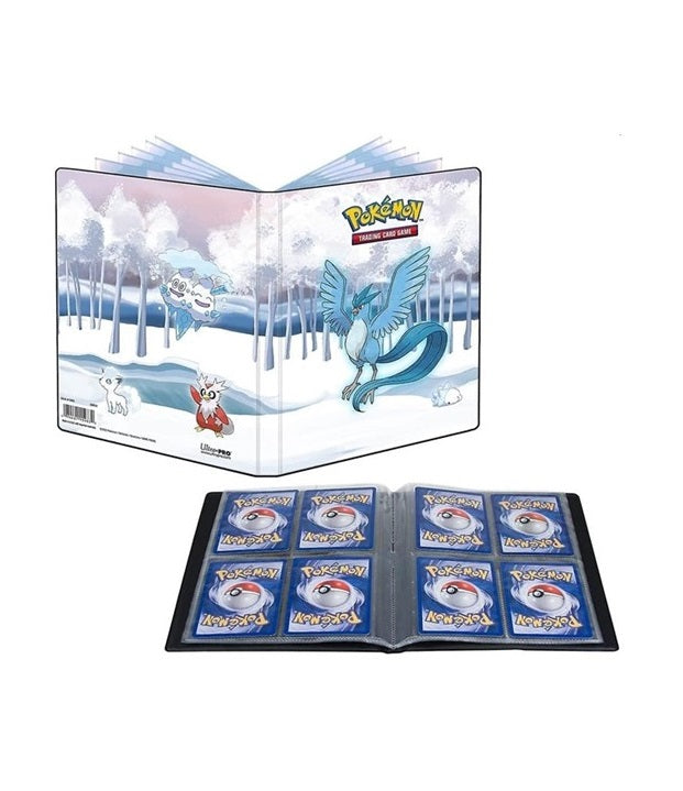 ULTRA PRO Pokémon - Portfolio Folder - 4PKT- Gallery Series Frosted Forest - 2 Oversized Pockets Included