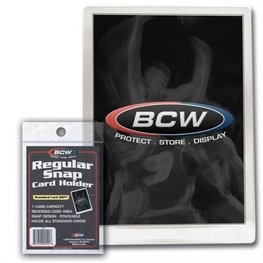 BCW 20pt Regular Snap Standard Card Holder