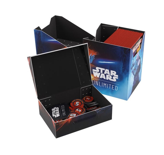 Star Wars Unlimited Soft Crate - Deck Box - Rey/Kylo Ren by Gamegenic