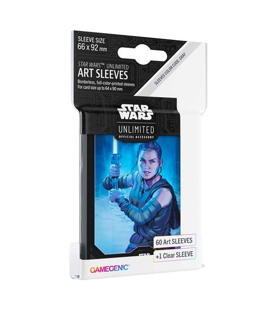 Star Wars Unlimited - Rey - Gamegenic Art Sleeves 66 x 92mm