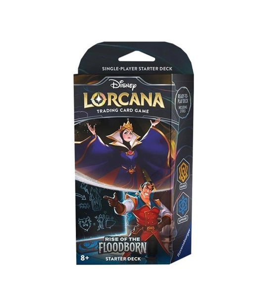 Disney Lorcana TCG Rise of the Floodborn Series 2 Starter Deck - Amber & Sapphire