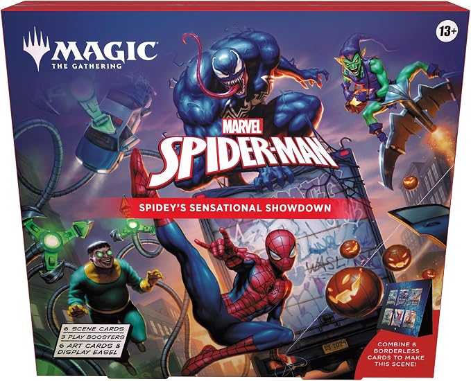 Magic the Gathering Spiderman Scene box