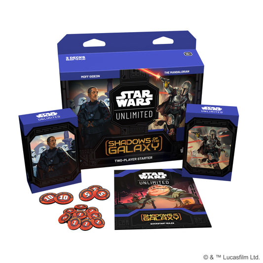 Star Wars Unlimited - Shadows of the Galaxy 2 player Starter Deck