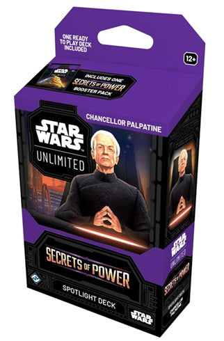 Star Wars Unlimited: Secrets of Power Spotlight Deck (Chancellor Palpatine)