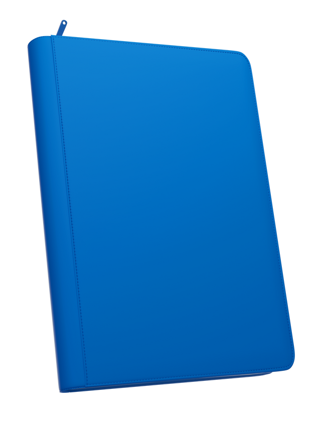 Stealth 9 pocket Zip Binder - Blue - TCG Card Holder Folder - Palms Off Gaming