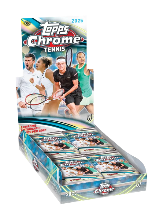 Topps Tennis Chrome Hobby 2025 Box