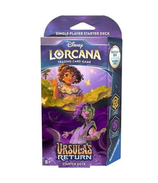 Disney Lorcana TCG Ursula's Return Series 4 Starter Deck - Amber & Amethyst